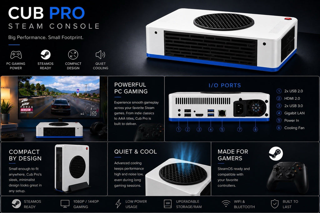 Cub Pro BC250 Gaming console 512gb