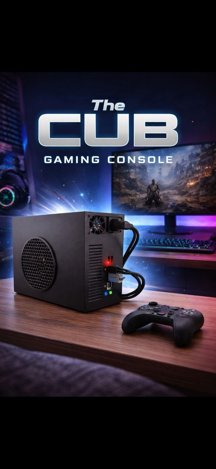 Cub Console style Gaming machine